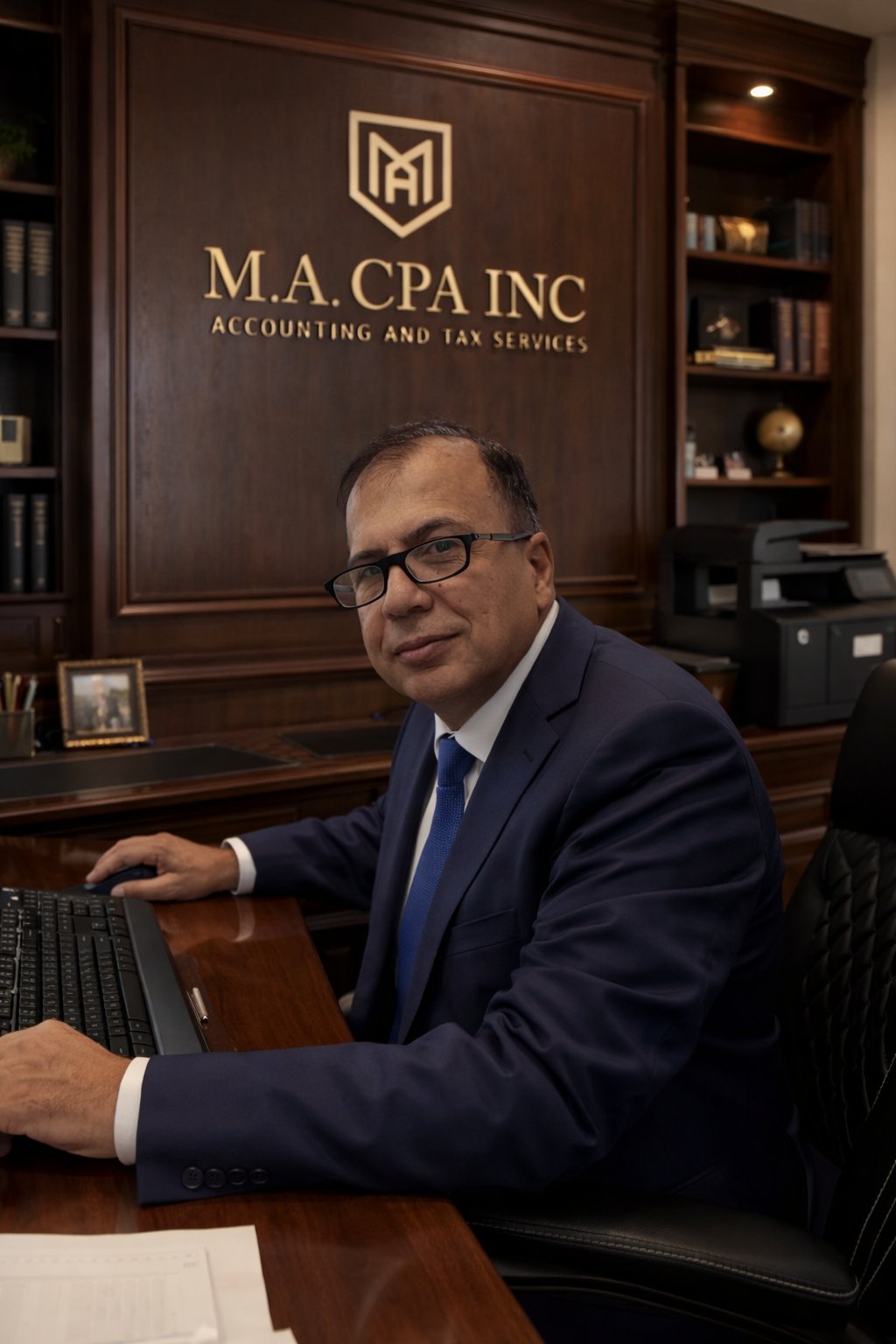 Hakam Madi - General Manager at M.A. CPA Inc., 20+ years tax and financial advisory experience in Houston Texas